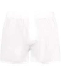 Hanro - Fancy Woven Cotton Boxer - Lyst