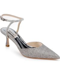 Badgley Mischka - Autumn Pointed Toe Ankle Strap Pump - Lyst