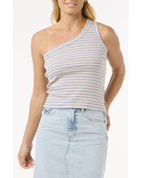 Rip Curl - Las Dalias One Shoulder Tank - Lyst