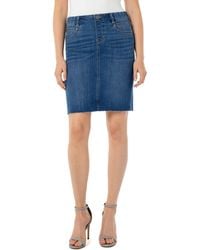 liverpool jean skirt