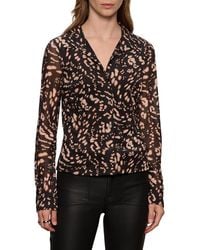 Sanctuary - Mesh Button-Down Shirt - Lyst