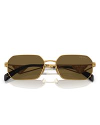 Prada - 58mm Irregular Sunglasses - Lyst