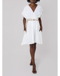 Haveli - Amma Ribbon Dress - Lyst