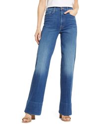 Mother - The Tunnel Vision High Waist Wide Leg Jeans - Lyst