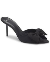 Mango - Lasy Bow Slide Sandal - Lyst