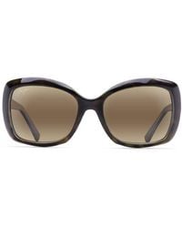 Maui Jim - Orchid 56Mm Polarizedplus2 Square Sunglasses - Lyst