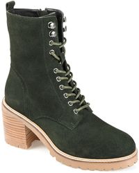 Journee Signature - Malle Lace-up Boot - Lyst