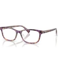Ralph - 53Mm Rectangle Optical Glasses - Lyst