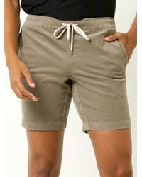Single Stitch - Drawstring Corduroy Shorts - Lyst