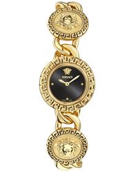 Versace - La Greca Stud Icon Two-Tone Bracelet Watch, 28Mm - Lyst