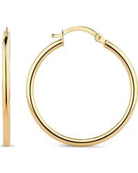 DEVATA - Classic Hoop Earrings - Lyst