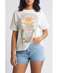 Rip Curl - Alchemy Oversize Logo Graphic T-shirt - Lyst