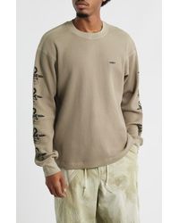 Obey - Ears Graphic Thermal Long Sleeve T-Shirt - Lyst