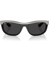 Ray-Ban - 62Mm Balorama Polarized Rectangle Sunglasses - Lyst