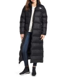the north face long coat
