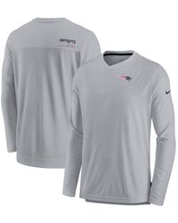 Tampa Bay Buccaneers Nike Sideline Tonal Logo Performance Player Long  Sleeve T-Shirt - Pewter