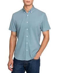 Con.struct - Hexagon Geo Woven Short Sleeve Basic - Lyst