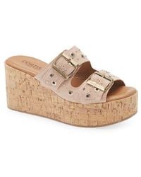 Cordani - Jayne Platform Wedge Slide Sandal - Lyst