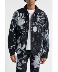 RTA - Norris Graffiti Shirt Jacket - Lyst