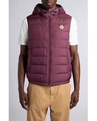 Moncler - Marseillan Hooded Down Puffer Vest - Lyst