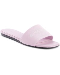 Givenchy - 4g Flat Slide Sandal - Lyst
