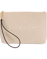 Givenchy - Logo Canvas Travel Pouch - Lyst