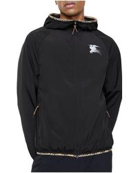 Burberry - Nylon Hooded Jacket - Lyst