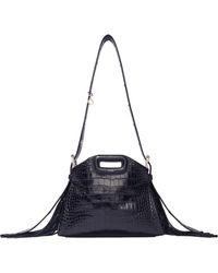 Maje - Miss M Mini Embossed Leather Bag - Lyst