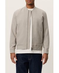 Les Deux - Como Solid Bomber Jacket - Lyst