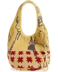 JW Anderson - Mini Beaded Shopper Bag - Lyst