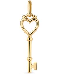 DEVATA - Key Heart Pendant - Lyst