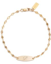 SET & STONES - Bank Initial Bracelet - Lyst