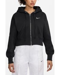 Nike - Phoenix Relaxed Fit Cotton Blend Fleece Hoodie - Lyst