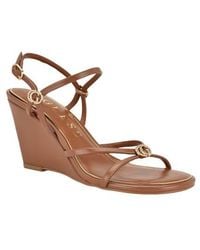 Guess - Devve Slingback Wedge Sandal - Lyst