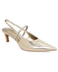 Open Edit - Sophia Pointed Toe Slingback Pump - Lyst