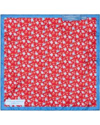 Robert Talbott - York Flower Multi Pocket Square - Lyst