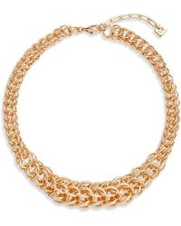 Open Edit - Interlocking Chain Necklace - Lyst