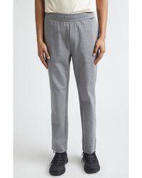 Moncler - Cotton Blend Double Jersey Drawstring Joggers - Lyst
