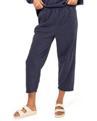 Threads For Thought - Chantel Mineral Wash Crop Wide Leg Pants - Lyst