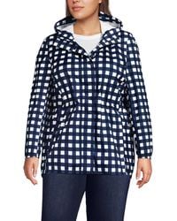 Lands' End - Squall Packable Waterproof Raincoat - Lyst
