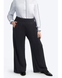 See Rose Go - Multitasker Wide Leg Pant Plus Size - Lyst
