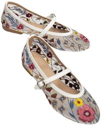 Prologue Shoes - Fauna Mesh Mary Jane Flats - Lyst