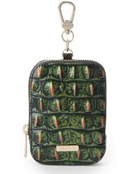 Brahmin - Katelynn Croc Embossed Leather Coin Pouch - Lyst