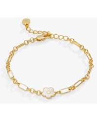 ALEX AND ANI - Daisy Charm Chain Bracelet - Lyst