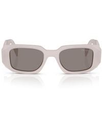 Prada - 51Mm Rectangular Sunglasses - Lyst