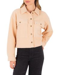 Hurley - Pit Stop Polar Fleece Shirt Jacket - Lyst