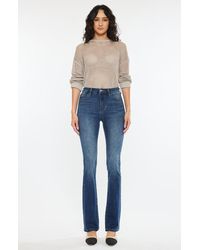 Kancan - Hope Essentials High Rise Skinny Bootcut Jeans - Lyst
