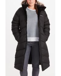 Marmot - Montreaux 700 Fill Power Down Hooded Coat With Faux Fur Trim - Lyst