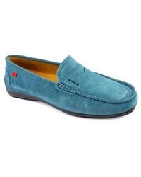 Marc Joseph New York - Hamilton Place Leather Penny Driver Loafer - Lyst
