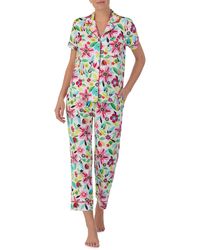 Kate Spade - Print Crop Pajamas - Lyst
